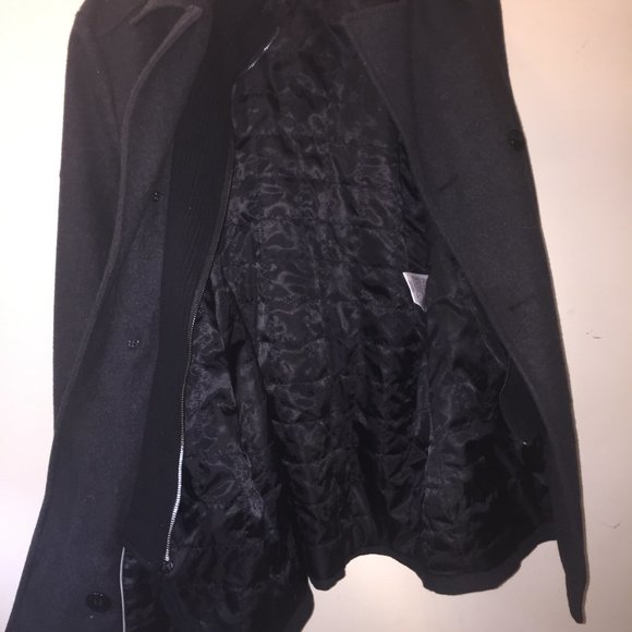 Kenneth Cole Reaction Pea Coat - Picture 7 of 15